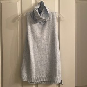 Jcrew sleeveless turtleneck sweater